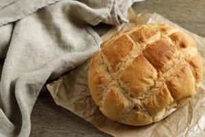 traditioneel zuurdesem jeu de boule Aan slager papier foto