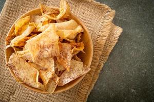 krokante zoete tarochips - snack foto