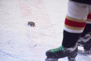 ijs hockey speler in actie foto