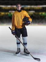 hockey speler portret foto