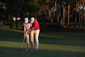 golf instructies visie foto