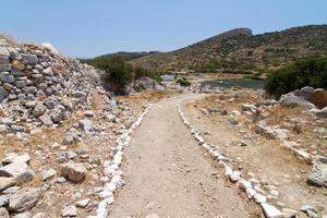 ruïnes van knido's, datca, kalkoen foto