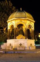 Duitse fontein van sultanahmet vierkant, Istanbul foto