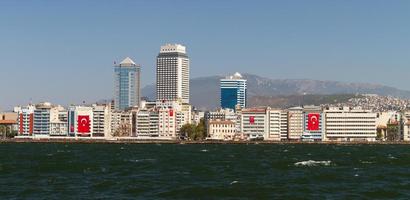 stadsgezicht van izmir, kalkoen foto