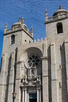 panoramisch visie van de porto kathedraal se porto, Portugal foto