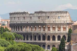 colosseum van rome, italië foto