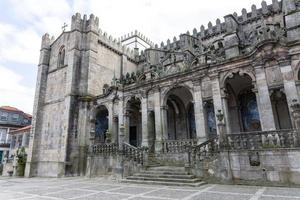 panoramisch visie van de porto kathedraal se porto, Portugal foto