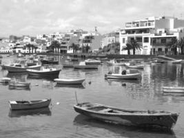 het eiland lanzarote foto