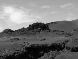 lanzarote eiland in spanje foto