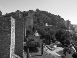 Malaga stad in spanje foto