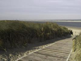 langeoog eiland in duitsland foto