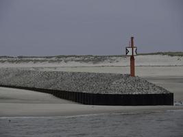 de eiland van wangerooge foto