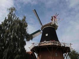 windmolen in Oost-Friesland foto