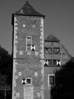 oud kasteel in de Duitse münsterland foto