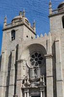 panoramisch visie van de porto kathedraal se porto, Portugal foto