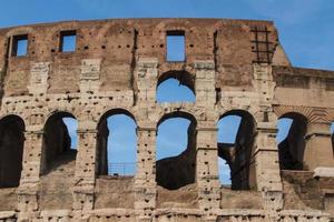 het colosseum in rome, Italië foto