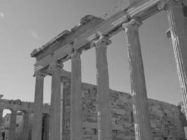 de stad van Athene foto