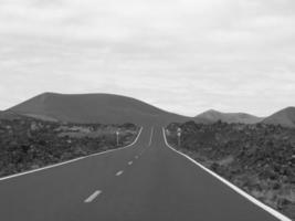 lanzarote eiland in spanje foto