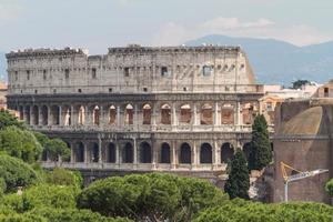 colosseum van rome, italië foto