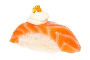 zalm nigiri sushi foto