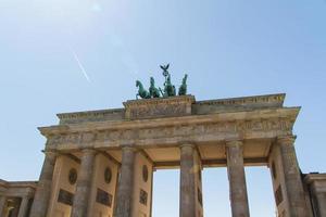 berlijn, duitsland, 2022 -de brandenburger tor foto