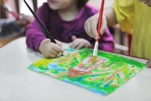 voorschoolse kinderen foto