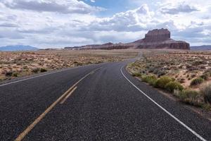 woestijn snelweg foto