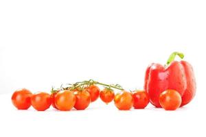 tomaat en paprika foto
