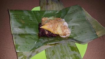Indonesisch traditioneel voedsel. foto