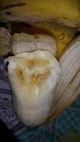 heerlijk geel bananen. gemakkelijk foto. foto