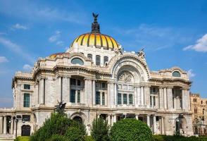 Mexico, paleis van prima kunsten palacio de bella's artes in de buurt Mexico stad zocalo historisch centrum foto