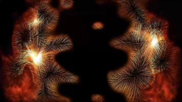digitaal renderen abstract brand mooi achtergrond foto
