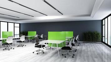 3d render kantoor werkruimte moderne minimalistische mockup