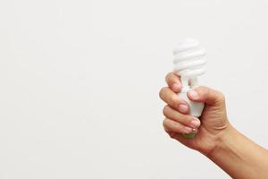 LED bollen kan opslaan u bijna dubbele uw elektriciteit rekening. foto