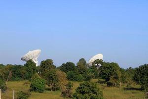 schotelantenne erg groot foto