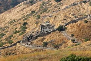 katzrin Israël oktober 1, 2019. gamla is een oude Joods stad Aan de western helling van de golan hoogten. foto