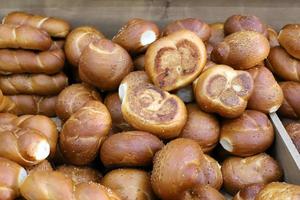 brood en bakkerij producten in Israël. foto