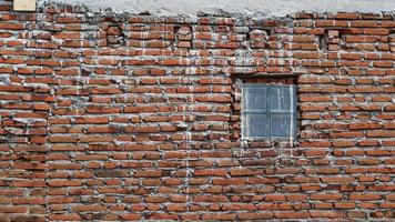 de concept van de buitenste muren van de huis en de oud huis tegels hebben een uniek structuur foto