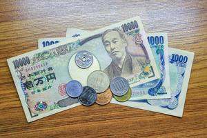 Japans yen, munt, geld foto