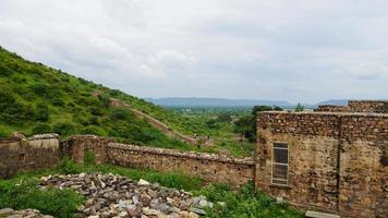 bhangarh fort beroemd in Rajasthan hd beeld foto