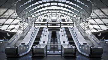 metrostation Canary Wharf foto