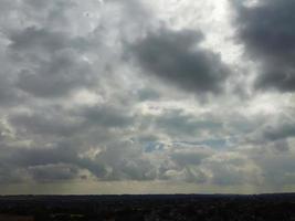 meest mooi antenne visie van dramatisch wolken foto