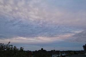 meest mooi antenne visie van dramatisch wolken foto