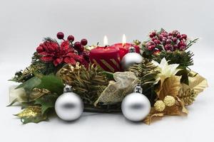 Kerstmis decoratie. Kerstmis ornamenten. vrolijk Kerstmis concept. foto