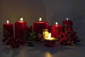 Kerstmis decoratie. Kerstmis ornamenten. vrolijk Kerstmis concept. foto