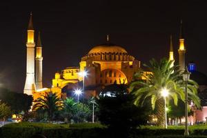 hagia sophia museum van Istanbul, kalkoen foto