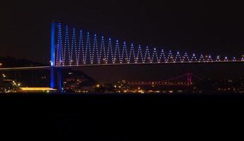 Bosporus-brug van Istanbul foto