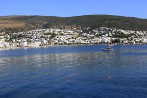 Bodrum dorp, mugla, kalkoen foto