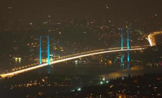 Bosporus-brug in istanbul foto