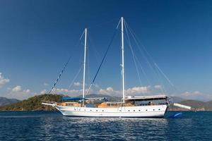 zeilboot in gocek foto